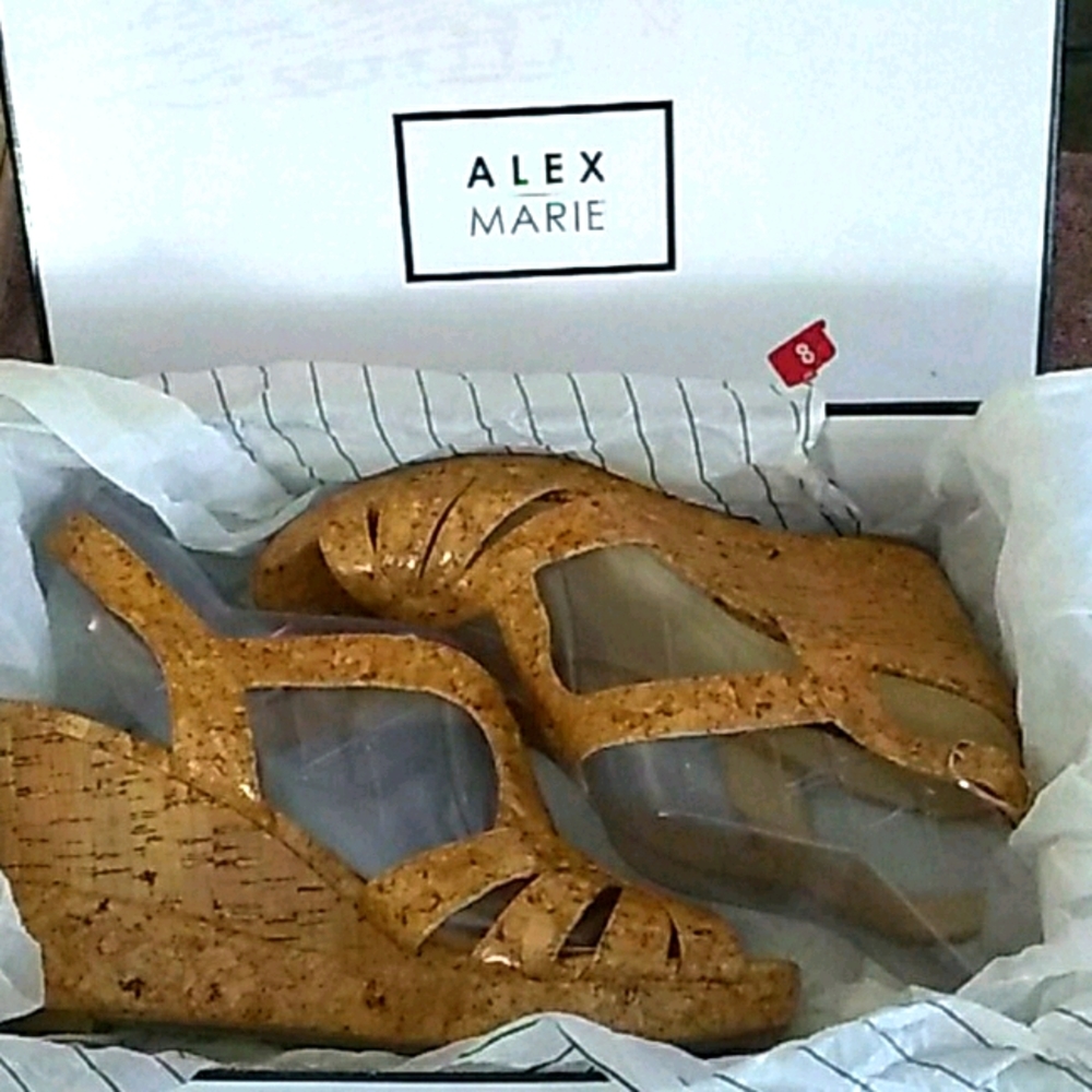 Alex Marie wedge slip on dress/casual shoes